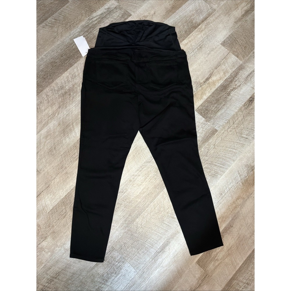 NWT Isabel Maternity Black Skinny Jeans Jegging Size 4 Over The Belly